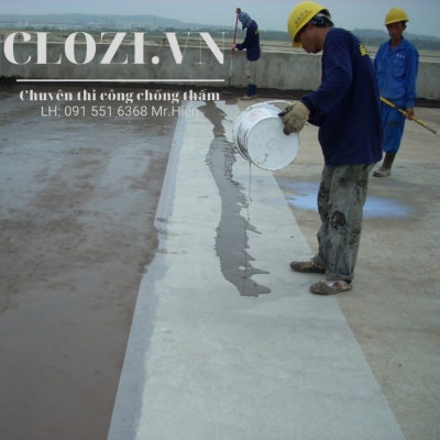 Báo giá thi công chống thấm sân thượng