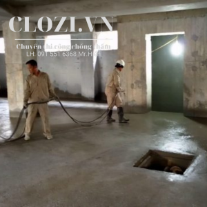 Báo giá thi công chống thấm tầng hầm